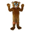Brown Bear Ursusarctos Cartoon Mascot Costume Plush with Mask