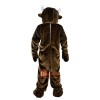 Brown Bull Ox Cow Cartoon Mascot Costume Plush with Mask