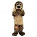 Brown Dog Cartoon Mascot Costume Plush with Mask
