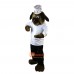 Brown Dog Chef Cook Cartoon Mascot Costume Plush with Mask
