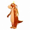 Brown Dragon Mascot Costume Cosplay Outfits