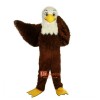 Brown Eagle Bird Cartoon Mascot Costume Plush with Mask