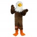 Brown Eagle Bird Cartoon Mascot Costume Plush with Mask