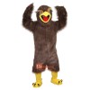 Brown Eagle Cartoon Mascot Costume Plush with Mask