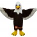 Brown Eagle Long Wool High Quality Cartoon Mascot Costume Plush with Mask