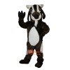 Brown Goat Sheep Cartoon Mascot Costume Plush with Mask