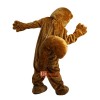 Brown Groundhog Gophers Cartoon Mascot Costume Plush with Mask