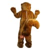 Brown Groundhog Gophers Cartoon Mascot Costume Plush with Mask