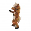 Brown Horse Custom Cartoon Mascot Costume