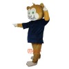 Brown Monkey Cartoon Mascot Costume Plush with Mask