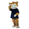 Brown Monkey Cartoon Mascot Costume Plush with Mask