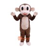 Brown Monkey Custom Mascot Cartoon Costume