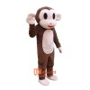 Brown Monkey Custom Mascot Cartoon Costume