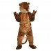 Brown Otter Cartoon Mascot Costume Plush with Mask