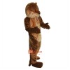 Brown Otter Cartoon Mascot Costume Plush with Mask