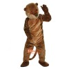 Brown Otter Cartoon Mascot Costume Plush with Mask