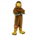 Brown Sports Eagle Cartoon Mascot Costume Plush with Mask