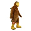 Brown Sports Eagle Cartoon Mascot Costume Plush with Mask