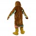 Brown Sports Eagle Cartoon Mascot Costume Plush with Mask