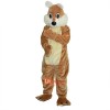 Brown Squirrel Cartoon Mascot Costume Plush with Mask