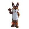 Brown Squirrel Custom Mascot Cartoon Costume