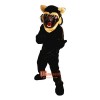 Brown Wildcat Tiger Cartoon Mascot Costume Plush with Mask