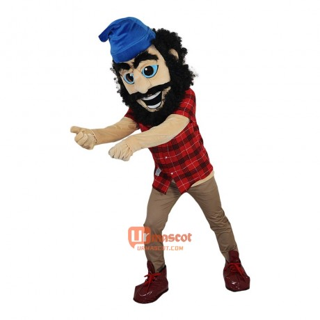 Buccaneer Corsair Pirate Cartoon Mascot Costume Plush with Mask