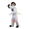 Buck ram Cartoon Mascot Costume Plush with Mask