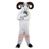 Buck ram Cartoon Mascot Costume Plush with Mask