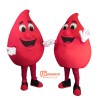 Buddy the Blood Drop Custom Cartoon Mascot Costume