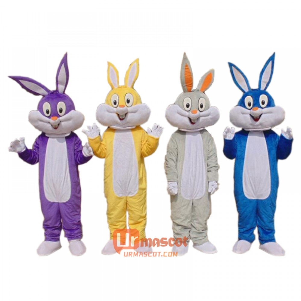 Bugs bunny Rabbit Mascot Cartoon Costume