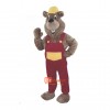 Builder Marmot Custom Cartoon Mascot Costume