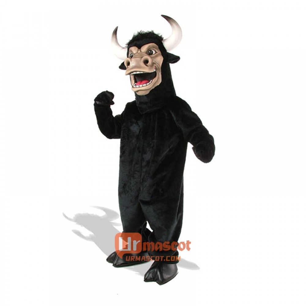 Bull Cartoon Costume Mascot