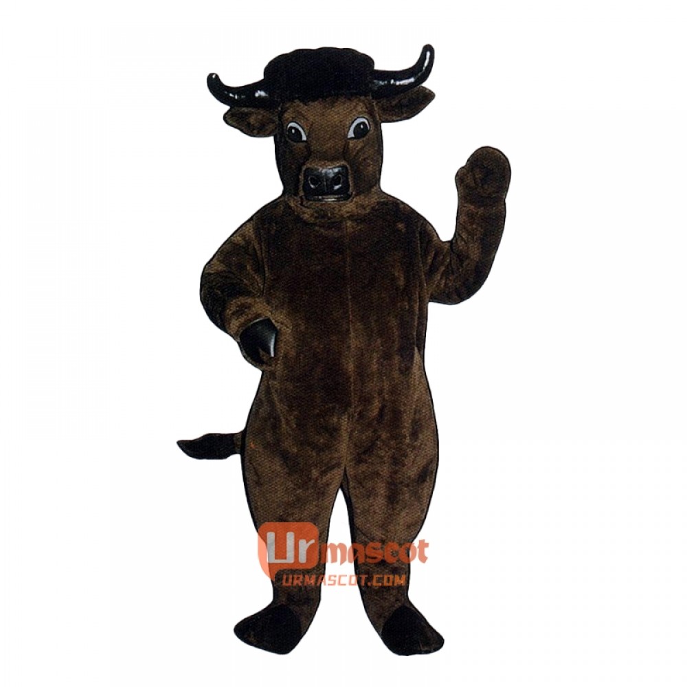 Bull Cartoon Costume Mascot