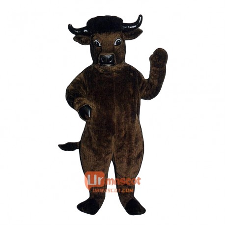 Bull Cartoon Costume Mascot