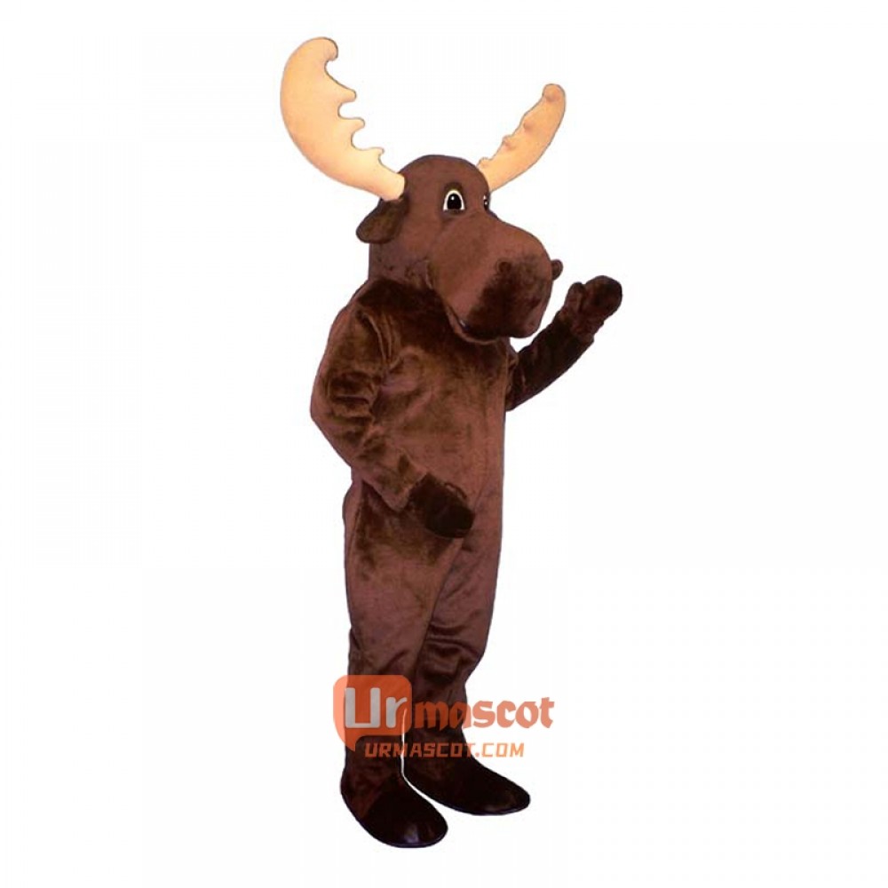 Bull Moose Cartoon Costume Mascot