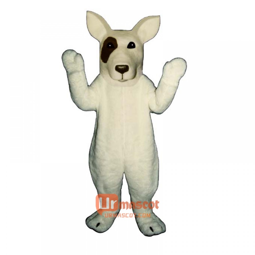Bull Terrier Cartoon Costume Mascot
