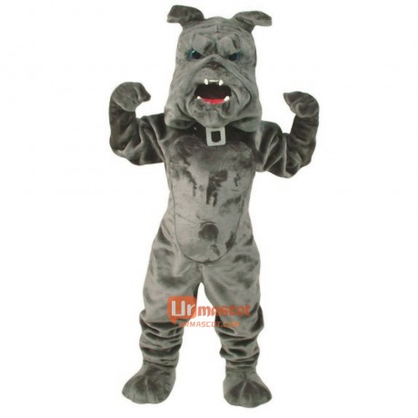 Bully Bulldog Cartoon Mascot Costume