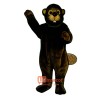 Busy Beaver Cartoon Costume Mascot