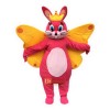 Butterfly Bunny Cartoon Mascot Costume Plush with Mask