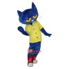 Cartoon Blue Cat Cartoon Mascot Costume Plush with Mask