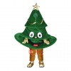 Cartoon Mascot Costume Plush with Mask Christmas Tree