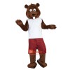 Castor Fiber Beaver Cartoon Mascot Costume Plush with Mask