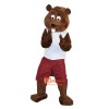Castor Fiber Beaver Cartoon Mascot Costume Plush with Mask
