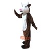 Cattle Cow Bull Cartoon Mascot Costume Plush with Mask