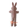 Celebrating the Easter Bunny Rabbit Mascot Cartoon Costume