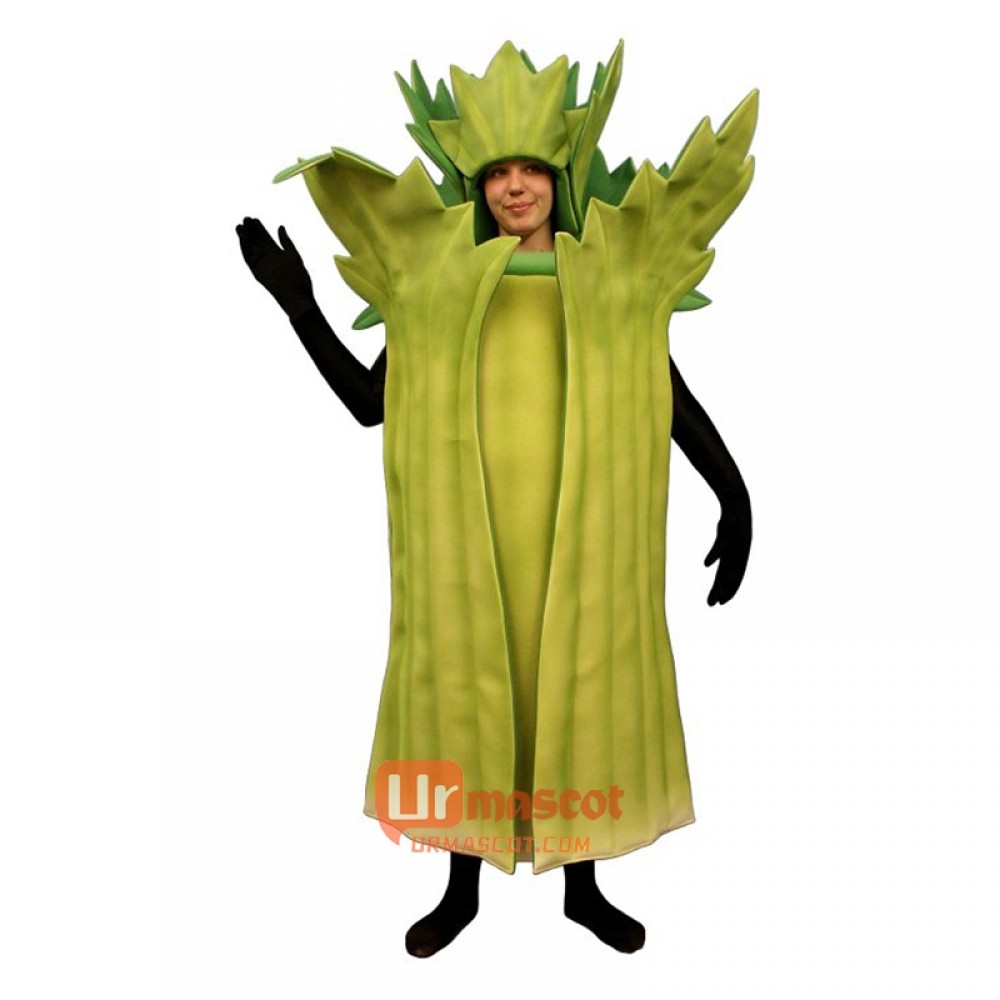 Celery Suit Cartoon Costume Mascot