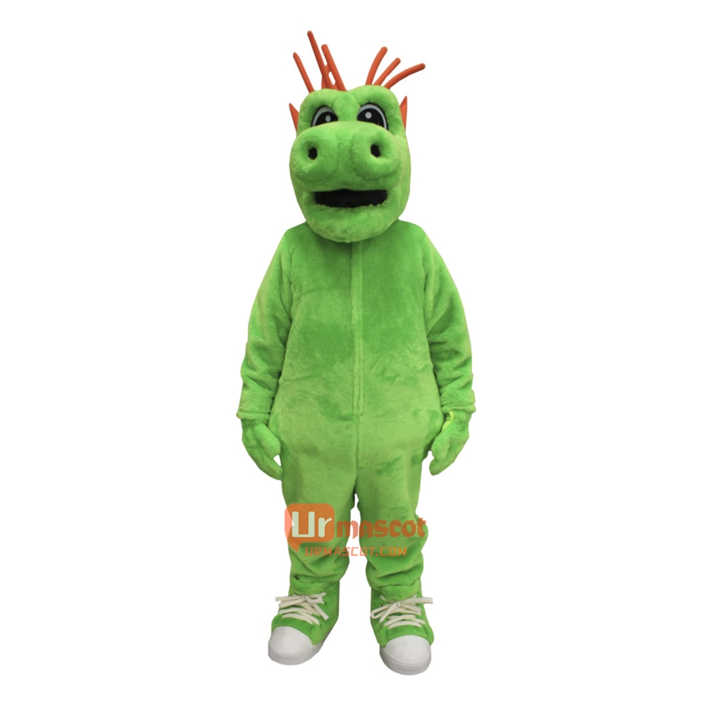 Charlotte Dino Cartoon Mascot Costume