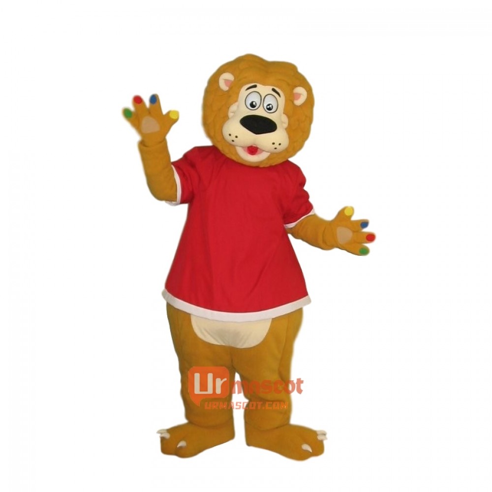 Charm Lion Custom Cartoon Mascot Costume