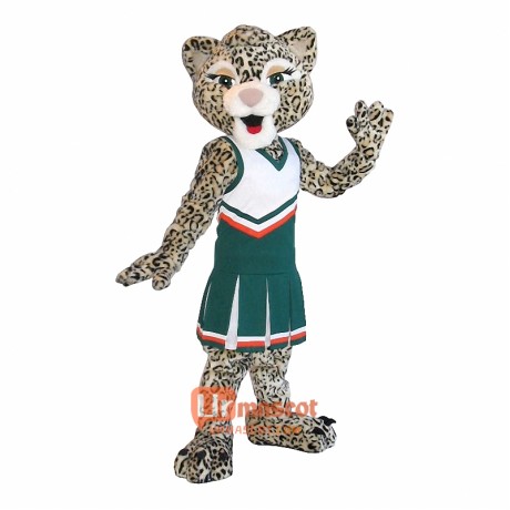 Charming Leopard Custom Cartoon Mascot Costume